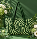 PURE TOTE - Hunter Green Wildside