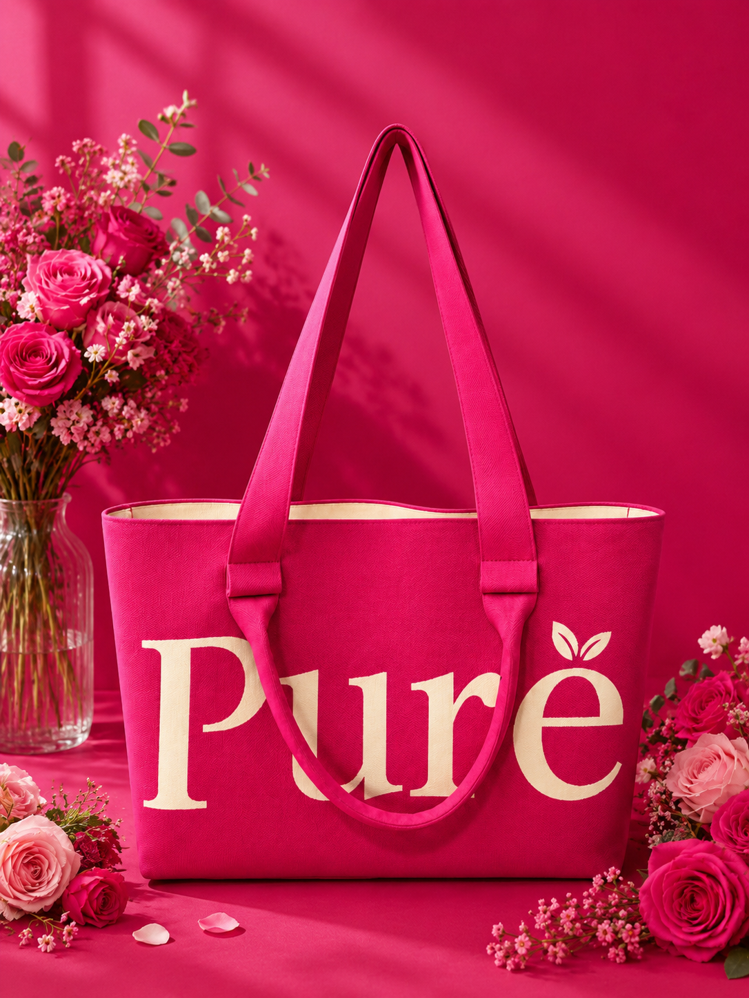 Pure Tote - Peony Pink