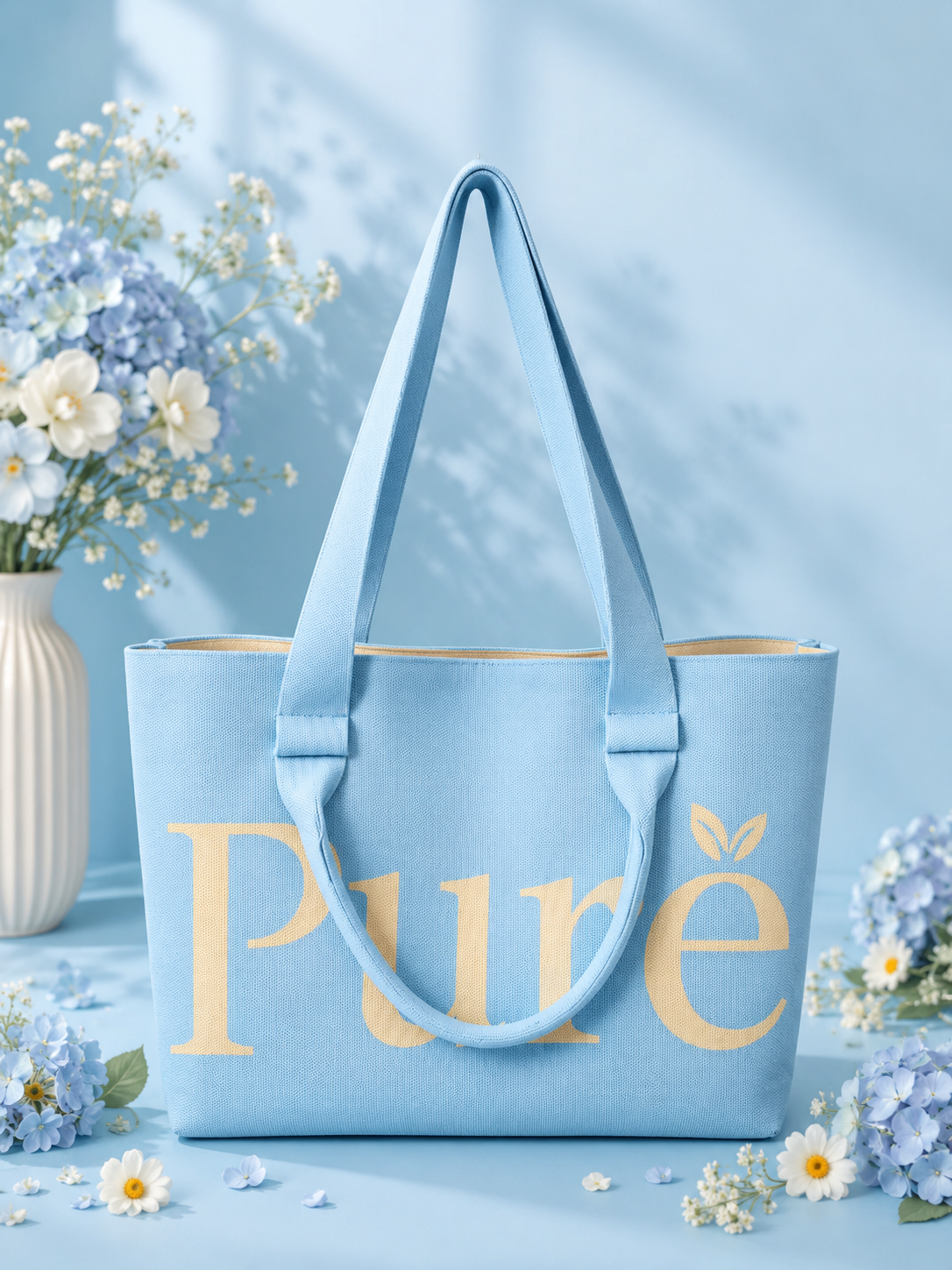 Pure Tote - Forget-Me-Blue