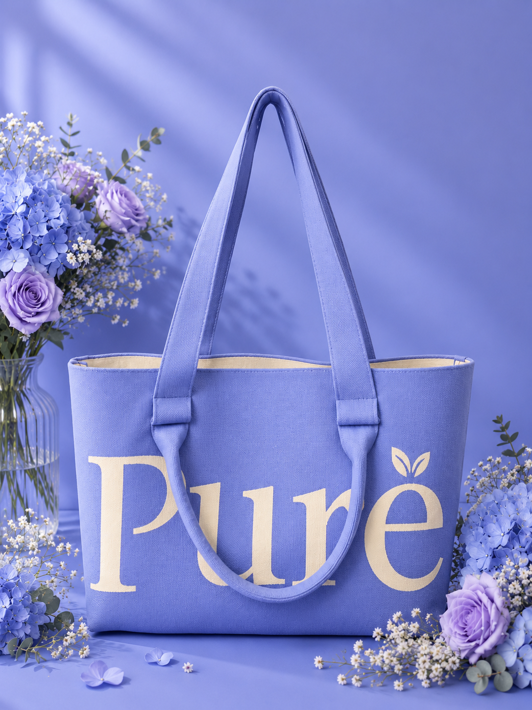 PURE TOTE- Periwinkle Blue Dream