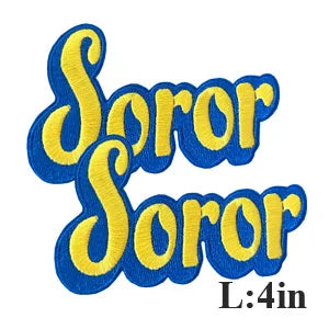 Embroidered Sigma Gamma Rho Sorority Patch