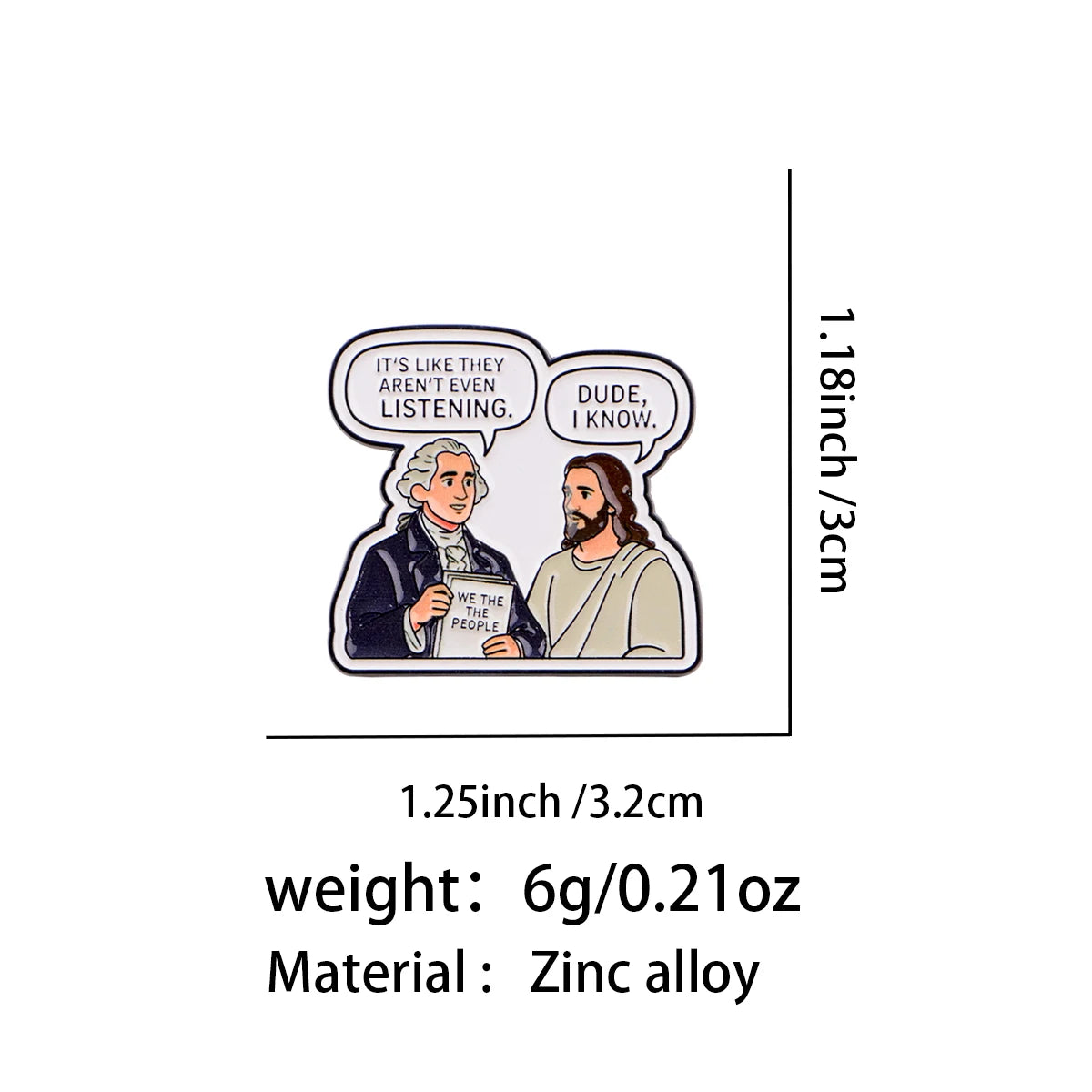 Jesus LOVES YOU Pin