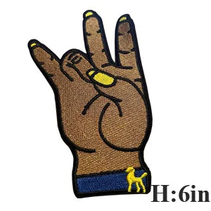 Embroidered Sigma Gamma Rho Sorority Patch