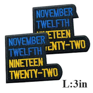 Embroidered Sigma Gamma Rho Sorority Patch