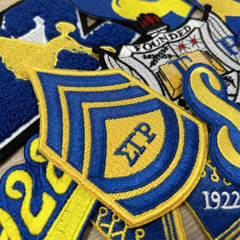 Embroidered Sigma Gamma Rho Sorority Patch