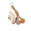 Crochet Fish Rope Keychain