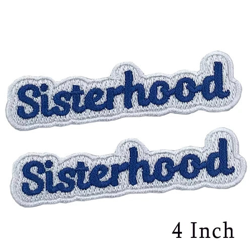 Serises Stock Blue & White Embroidery Sorority Zeta Phi Beta 1920