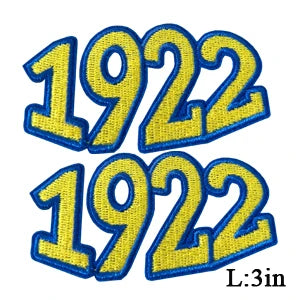 Embroidered Sigma Gamma Rho Sorority Patch
