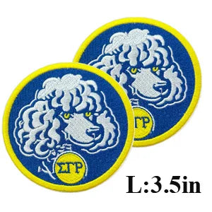 Embroidered Sigma Gamma Rho Sorority Patch