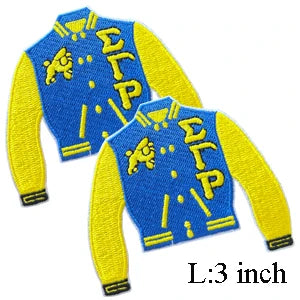 Embroidered Sigma Gamma Rho Sorority Patch