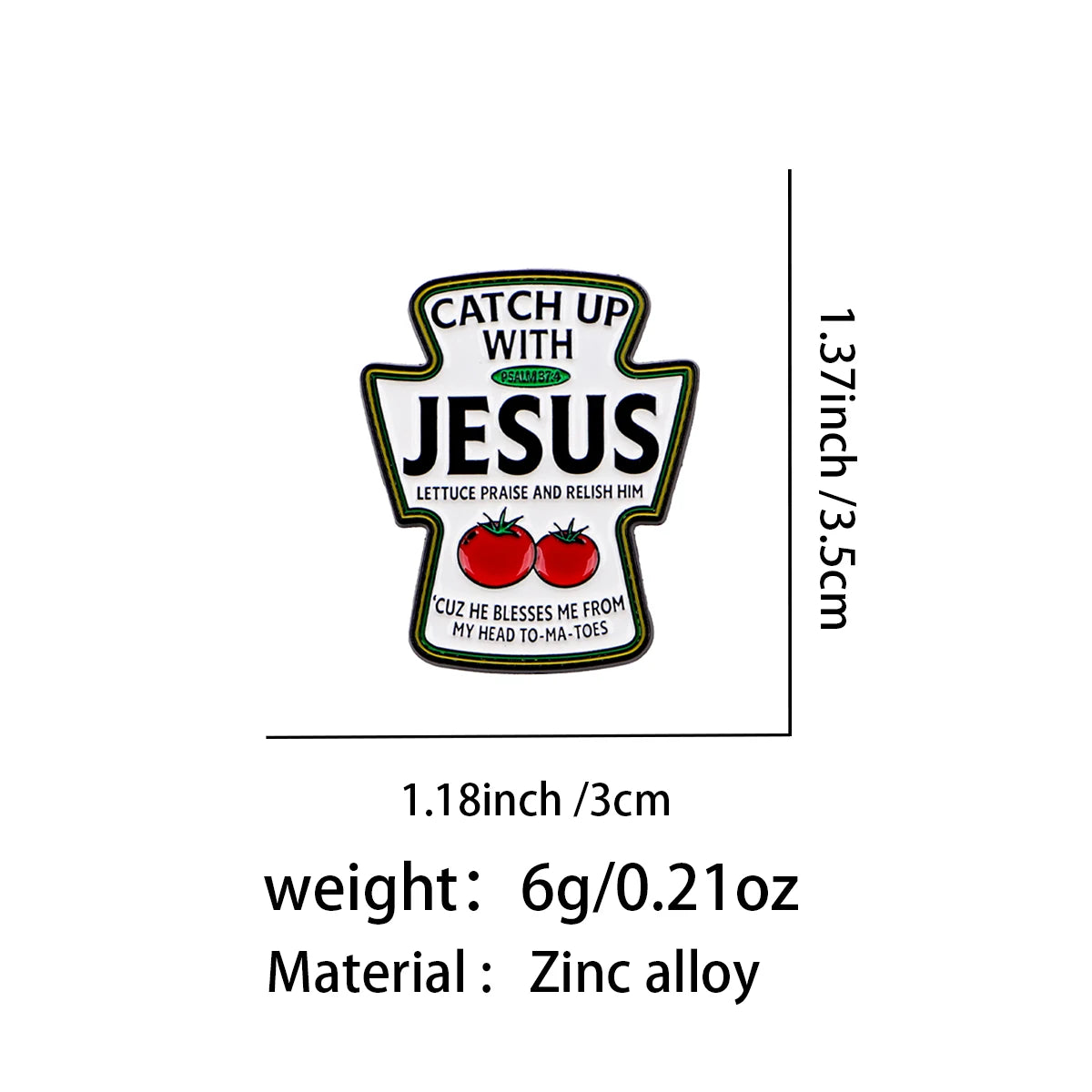 Jesus LOVES YOU Pin