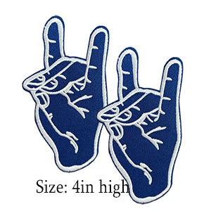Serises Stock Blue & White Embroidery Sorority Zeta Phi Beta 1920