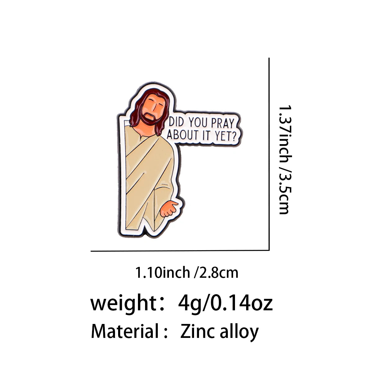 Jesus LOVES YOU Pin