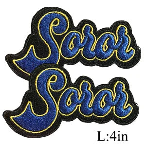 Embroidered Sigma Gamma Rho Sorority Patch