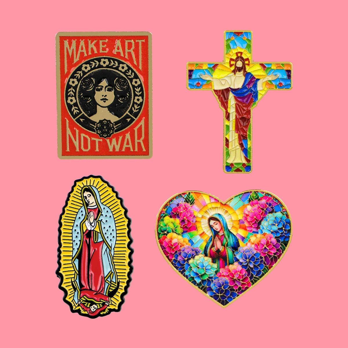 Jesus pins