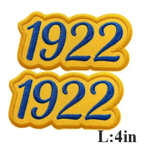 Embroidered Sigma Gamma Rho Sorority Patch
