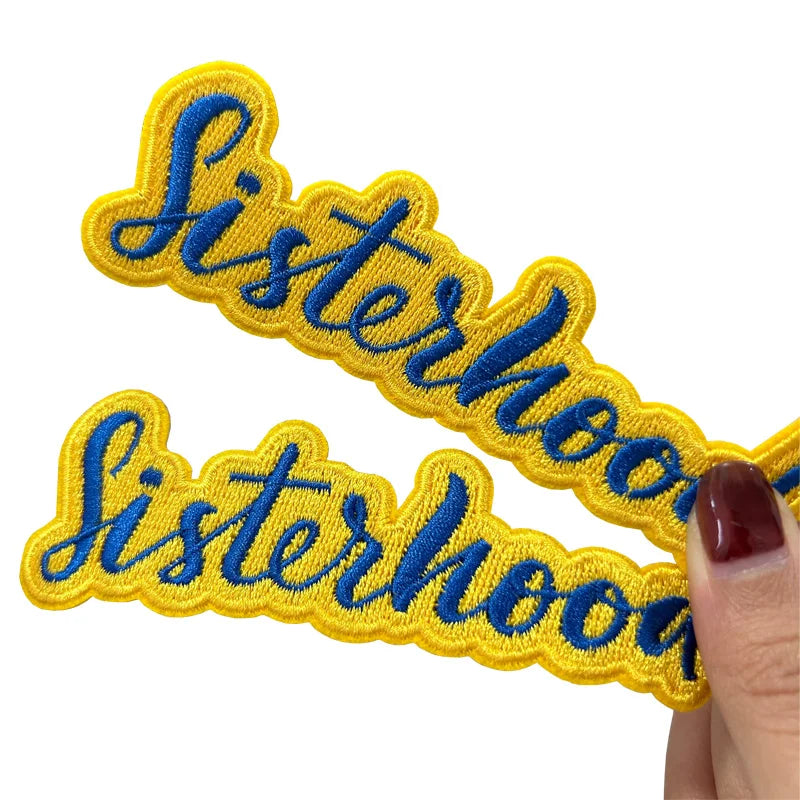 Embroidered Sigma Gamma Rho Sorority Patch