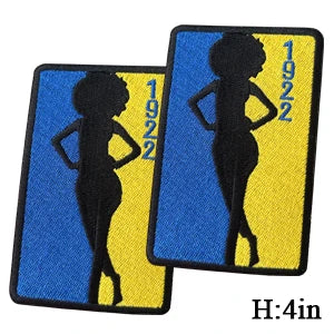 Embroidered Sigma Gamma Rho Sorority Patch