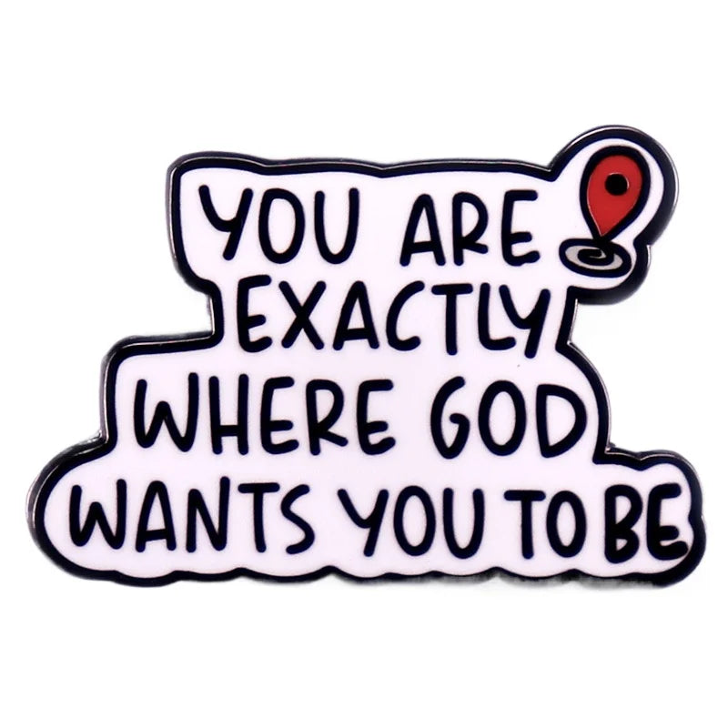 The "Pure Destination" Enamel Pin