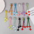 Pure Pulse Charms - assorted beaded heart bag charms